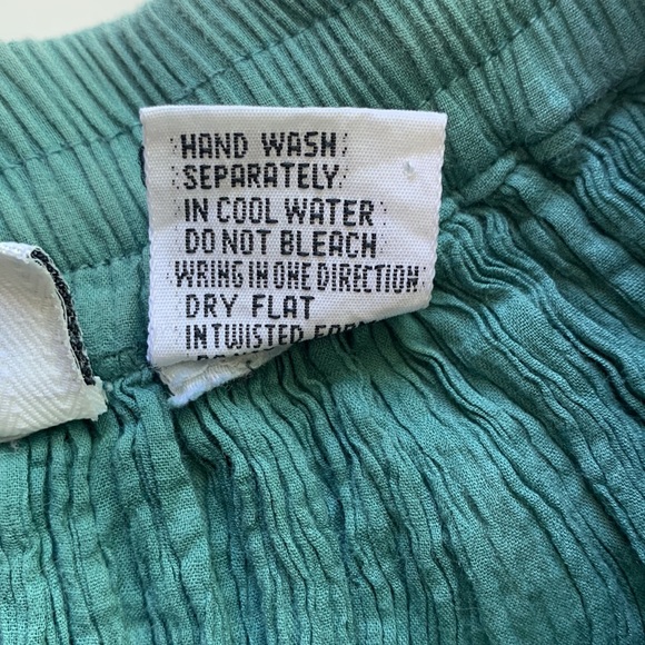 Chico’s Matchstick Maxi Skirt Ombré Green Color Large - Picture 4 of 6